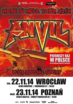ANVIL + Scene X Dream + support